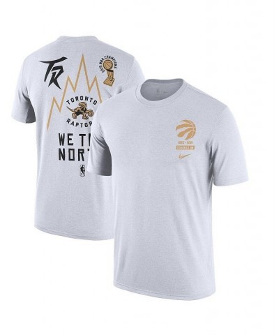 Men's White Toronto Raptors 2021/22 City Edition Courtside Heavyweight Moments Story T-shirt $18.00 T-Shirts