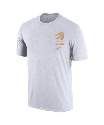 Men's White Toronto Raptors 2021/22 City Edition Courtside Heavyweight Moments Story T-shirt $18.00 T-Shirts