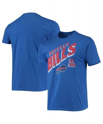 Men's Royal Buffalo Bills Slant T-shirt $22.50 T-Shirts