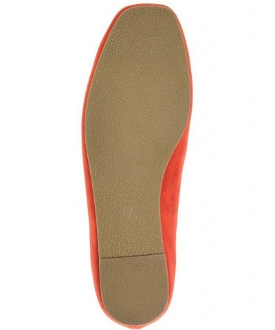 Women's Carrie Flat Orange $37.60 Shoes