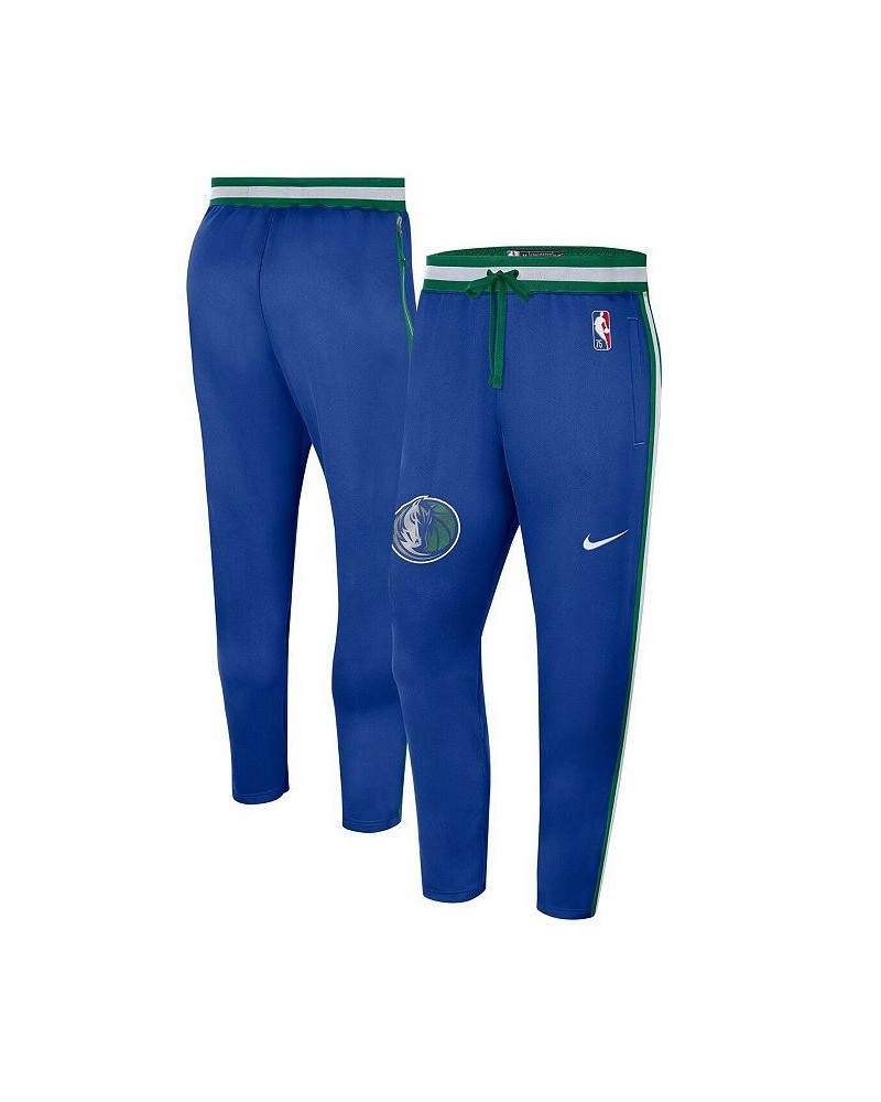 Men's Blue Dallas Mavericks 2021/22 City Edition Therma Flex Showtime Pants $49.00 Pants