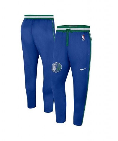 Men's Blue Dallas Mavericks 2021/22 City Edition Therma Flex Showtime Pants $49.00 Pants