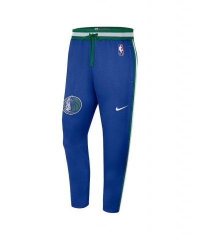 Men's Blue Dallas Mavericks 2021/22 City Edition Therma Flex Showtime Pants $49.00 Pants