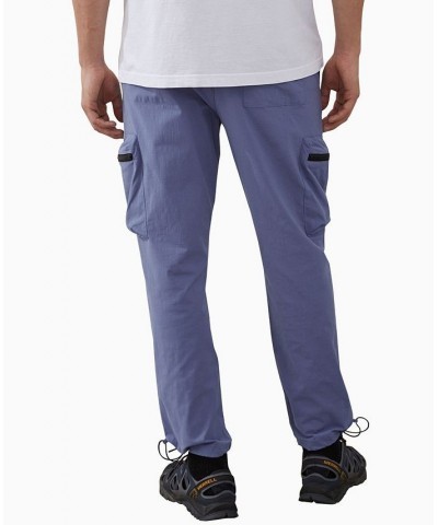 Men's Active Hyperlite Cargo Sweatpants Blue $34.30 Pants