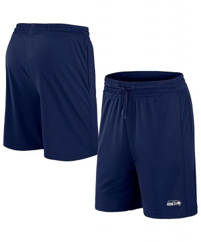 Men's Branded College Navy Seattle Seahawks Break It Loose Shorts $21.59 Shorts