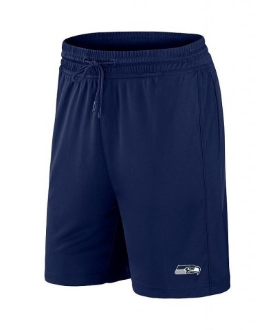 Men's Branded College Navy Seattle Seahawks Break It Loose Shorts $21.59 Shorts