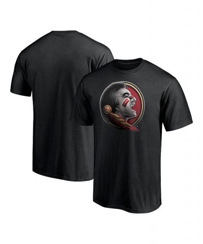 Men's Branded Black Florida State Seminoles Team Midnight Mascot T-shirt $13.44 T-Shirts