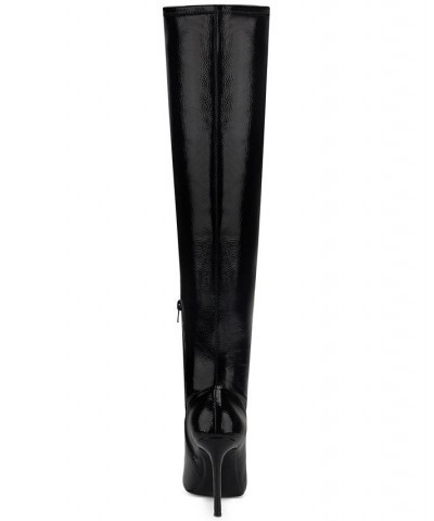 Women's Keenah Over-The-Knee Boots Black $27.57 Shoes