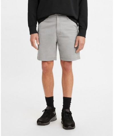 Men's XX Chino EZ Waist Relaxed Fit Twill Shorts Gray $29.49 Shorts