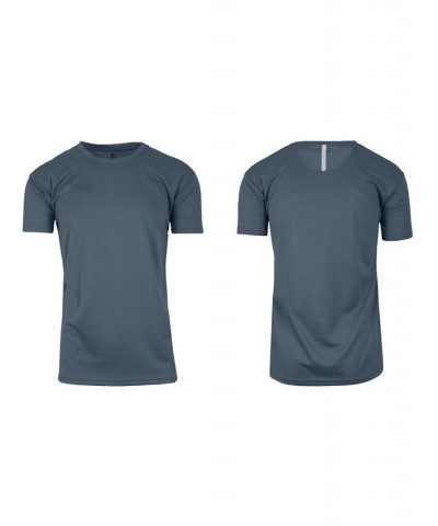 Men's Short Sleeve Moisture-Wicking Quick Dry Performance Tee Charcoal $15.40 T-Shirts