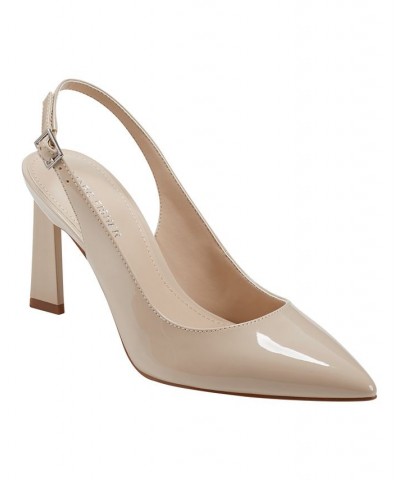 Women's Sannek Sculpted Dress Pumps White $51.23 Shoes