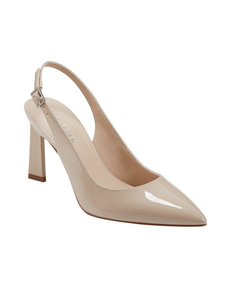 Women's Sannek Sculpted Dress Pumps White $51.23 Shoes