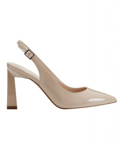 Women's Sannek Sculpted Dress Pumps White $51.23 Shoes