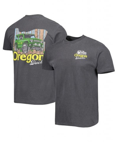 Men's Charcoal Oregon Ducks Hyperlocal T-shirt $18.06 T-Shirts