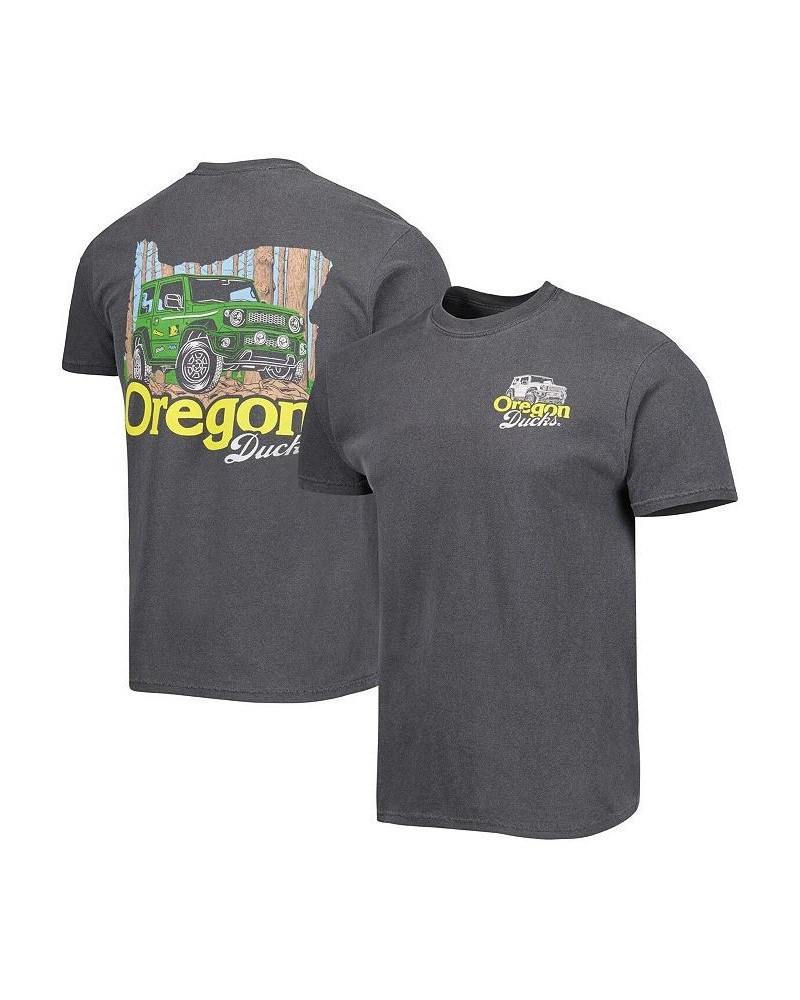 Men's Charcoal Oregon Ducks Hyperlocal T-shirt $18.06 T-Shirts