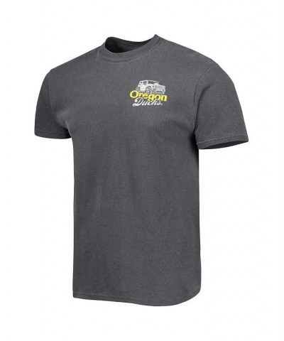 Men's Charcoal Oregon Ducks Hyperlocal T-shirt $18.06 T-Shirts