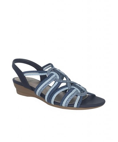 Women's Riya Stretch Elastic Sandals PD07 $44.00 Shoes