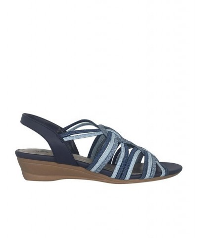 Women's Riya Stretch Elastic Sandals PD07 $44.00 Shoes