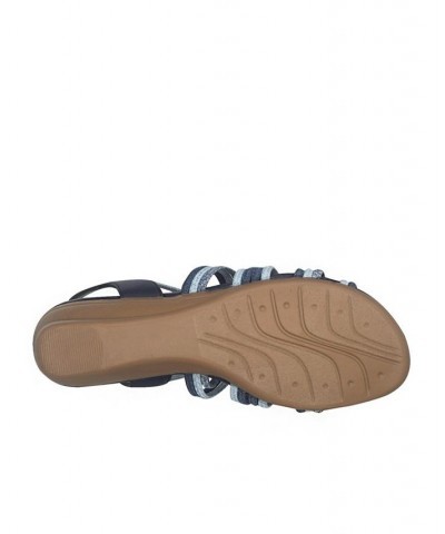 Women's Riya Stretch Elastic Sandals PD07 $44.00 Shoes