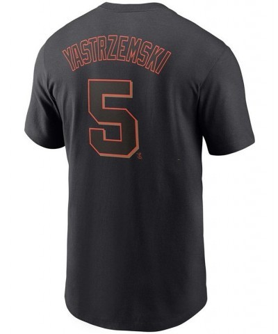 Men's Mike Yastrzemski Black San Francisco Giants Name and Number T-shirt $21.50 T-Shirts