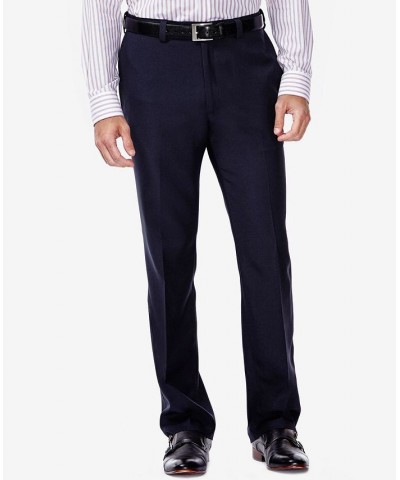 Men's Eclo Stria Classic Fit Flat Front Hidden Expandable Dress Pants PD01 $28.59 Pants