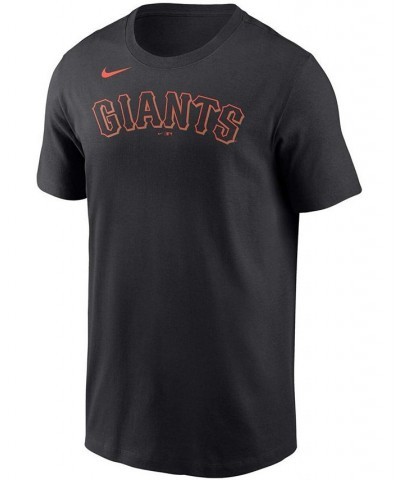 Men's Mike Yastrzemski Black San Francisco Giants Name and Number T-shirt $21.50 T-Shirts