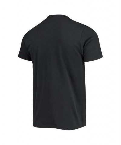 Men's Black Las Vegas Raiders Team Stripe T-shirt $20.39 T-Shirts