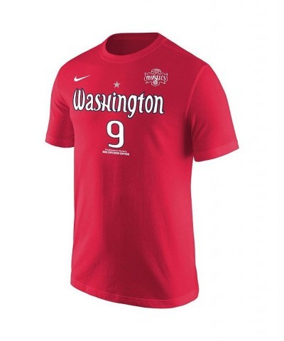 Men's Natasha Cloud Red Washington Mystics Explorer Edition Name Number T-shirt $27.49 T-Shirts