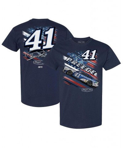 Men's Navy Ryan Preece Patriotic Fuel T-shirt $22.03 T-Shirts