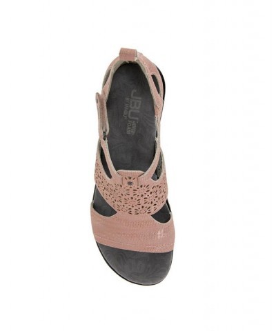 Women's Bonita Wedge Sandals Pink $48.06 Shoes