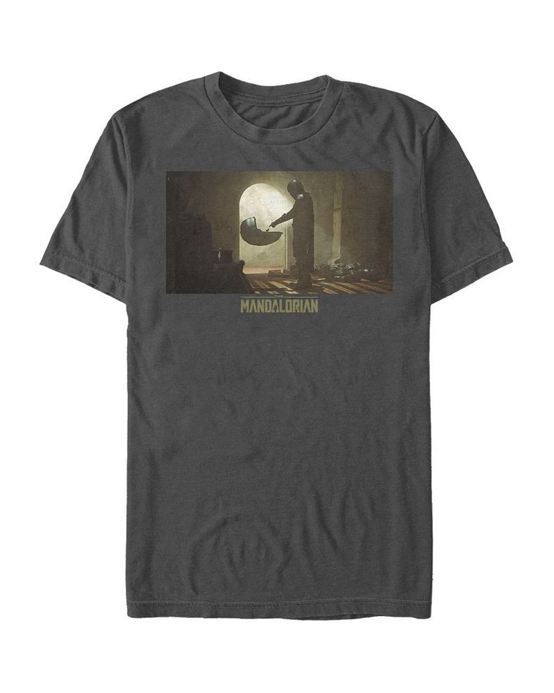 Men's Tinted Scene Short Sleeve Crew T-shirt Gray $19.59 T-Shirts