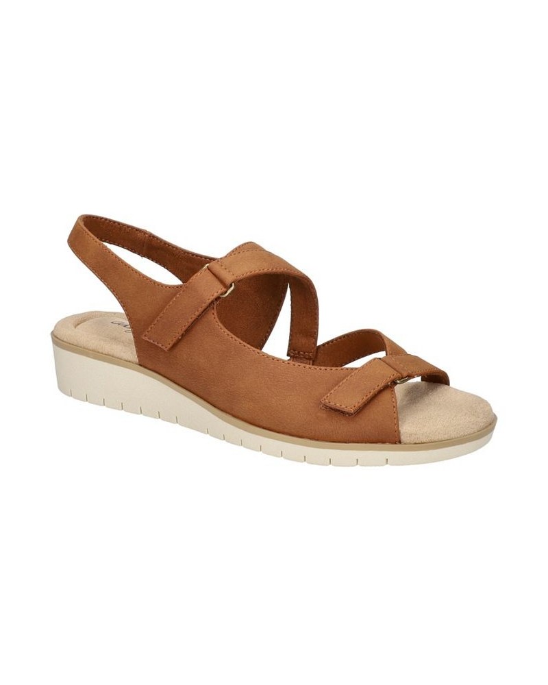 Women's Bound Wedge Sandals PD03 $36.40 Shoes