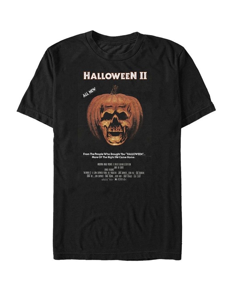 Halloween 2 Men's Movie Poster Short Sleeve T-Shirt Black $14.00 T-Shirts