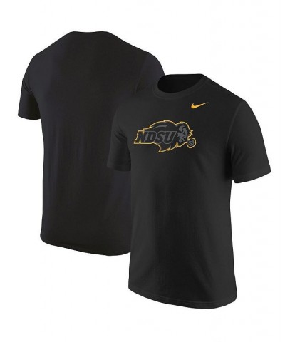 Men's Black NDSU Bison Logo Color Pop T-shirt $19.35 T-Shirts