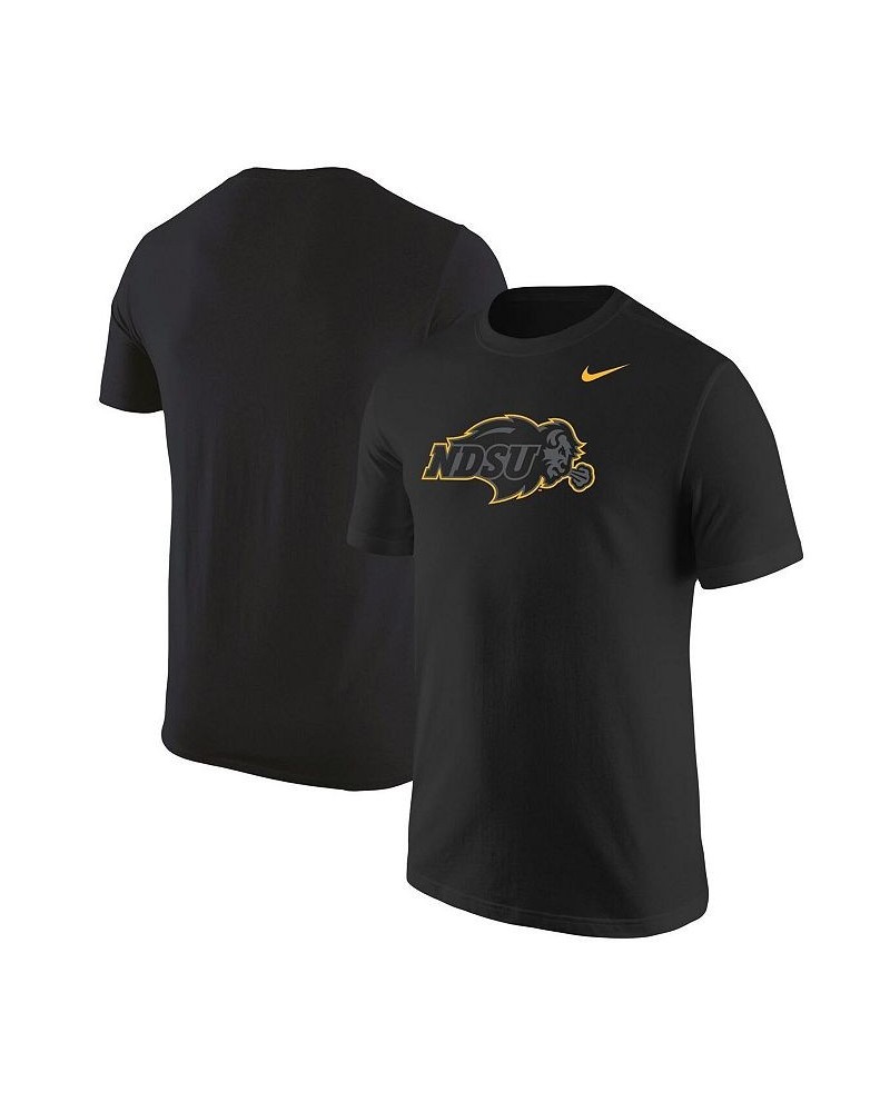 Men's Black NDSU Bison Logo Color Pop T-shirt $19.35 T-Shirts