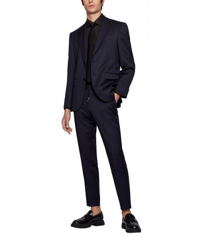 BOSS Men's Drawstring Trousers Blue $106.56 Pants