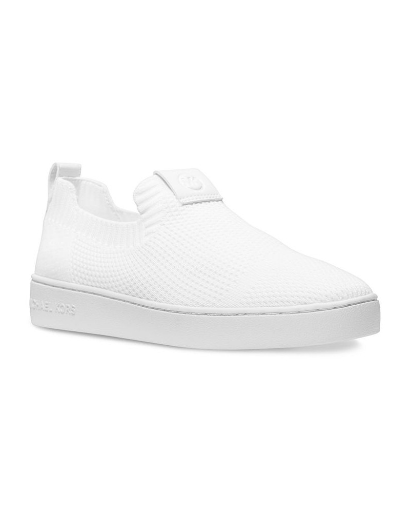 Women's Juno Knit Slip-On Sneakers White $55.93 Shoes