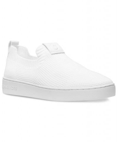 Women's Juno Knit Slip-On Sneakers White $55.93 Shoes