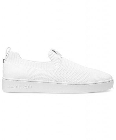 Women's Juno Knit Slip-On Sneakers White $55.93 Shoes