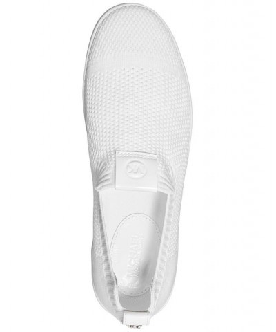 Women's Juno Knit Slip-On Sneakers White $55.93 Shoes