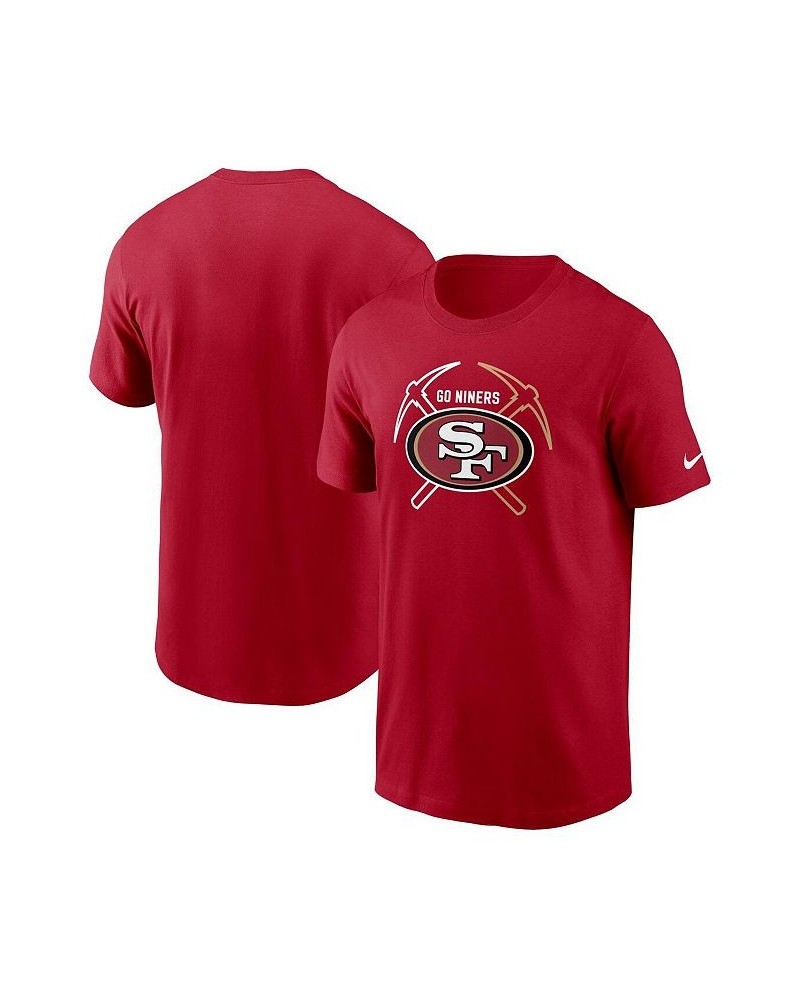 Men's Scarlet San Francisco 49ers Essential Local Phrase T-shirt $14.40 T-Shirts