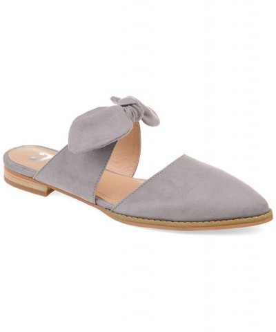 Women's Telulah Flats Gray $43.19 Shoes