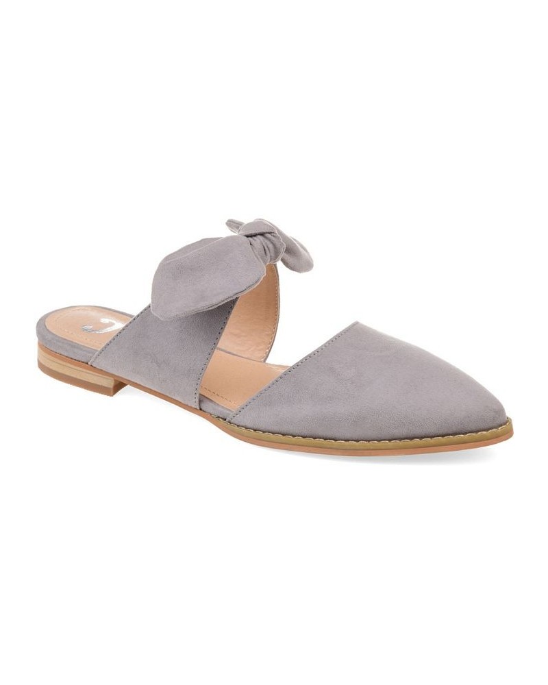 Women's Telulah Flats Gray $43.19 Shoes