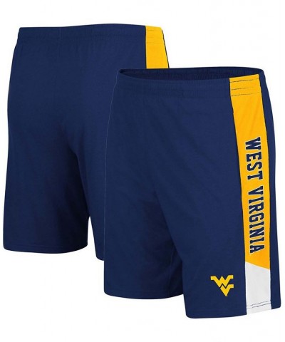 Men's Navy West Virginia Mountaineers Wonkavision Shorts $20.58 Shorts