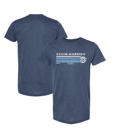 Men's Heather Navy Kevin Harvick Hot Lap T-shirt $17.84 T-Shirts