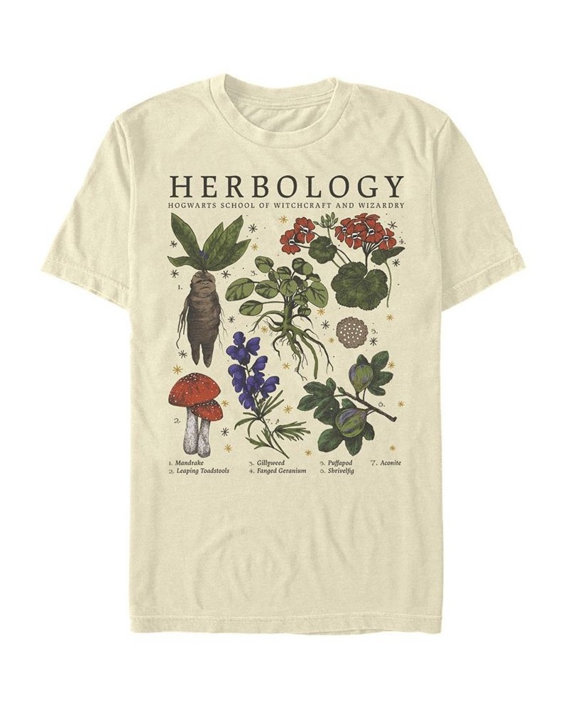 Men's Herbology Short Sleeve Crew T-shirt Tan/Beige $17.15 T-Shirts