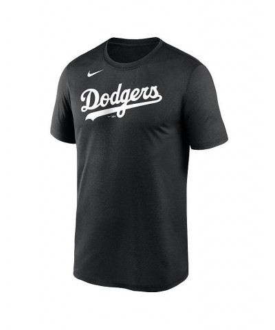 Men's Black Los Angeles Dodgers New Legend Wordmark T-shirt $24.50 T-Shirts