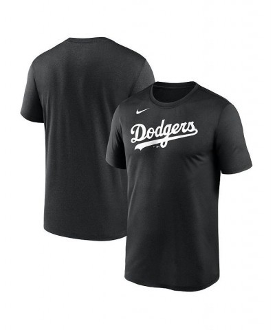 Men's Black Los Angeles Dodgers New Legend Wordmark T-shirt $24.50 T-Shirts