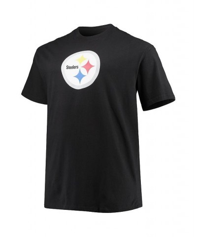 Men's Branded Najee Harris Black Pittsburgh Steelers Big and Tall Player Name and Number T-shirt $20.90 T-Shirts