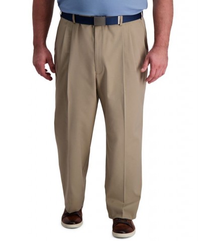 Big & Tall Cool Right Performance Flex Classic Fit Pleated Pant Tan/Beige $23.10 Pants